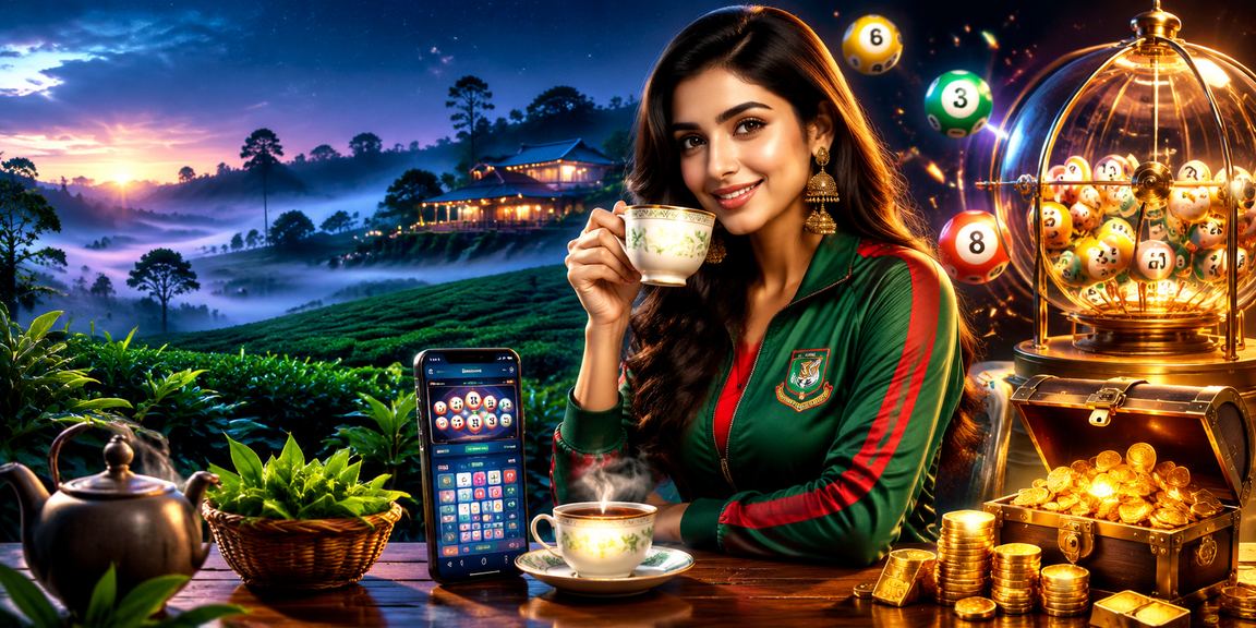 সিলেটের চা বাগানে ক্রিকেট বেটিং উপভোগ করছেন একজন ব্যবহারকারী